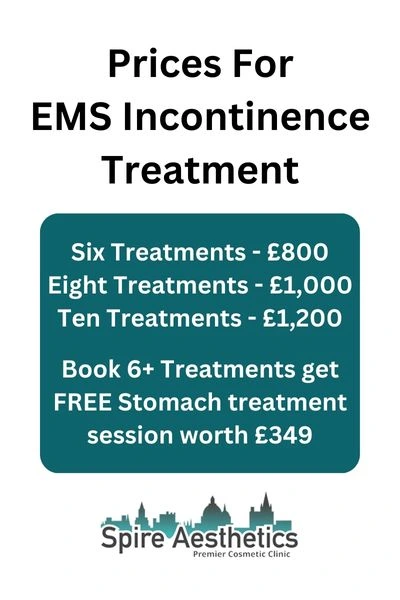 EMS Incontinence Treatment Prices Sunderland