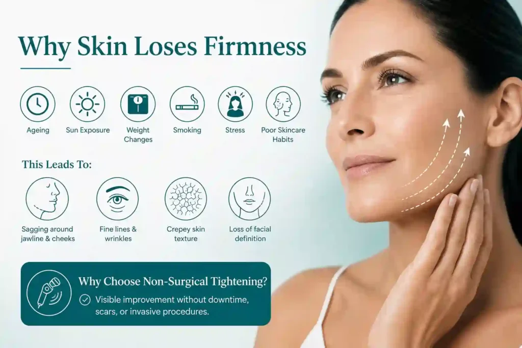 What Makes Skin Lose Firmness and Why Do People Seek Non-Surgical Tightening Sunderland?