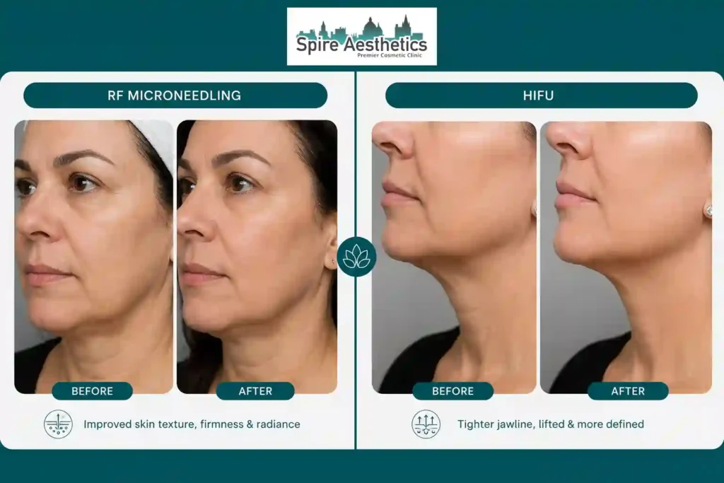 Can RF Microneedling and HIFU Be Combined Sunderland?
